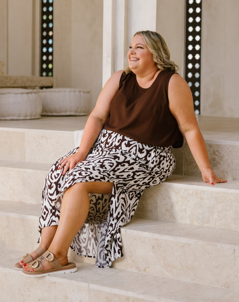Resort Midi Skirt - Cocoa Tribe