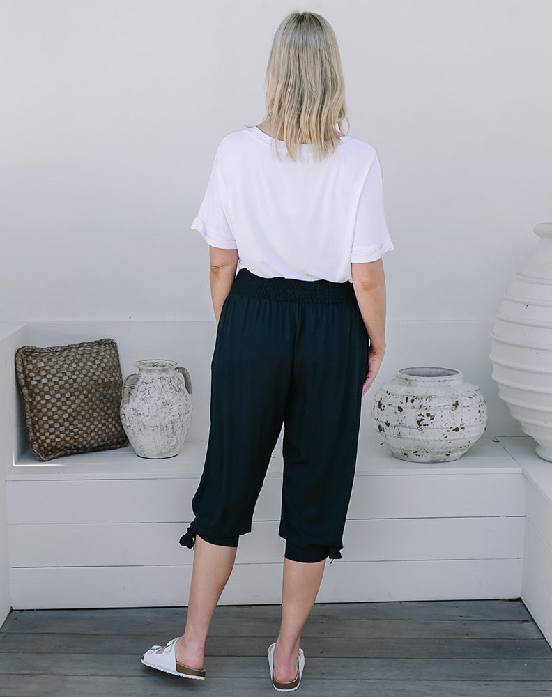 Peace Out Pants -Navy