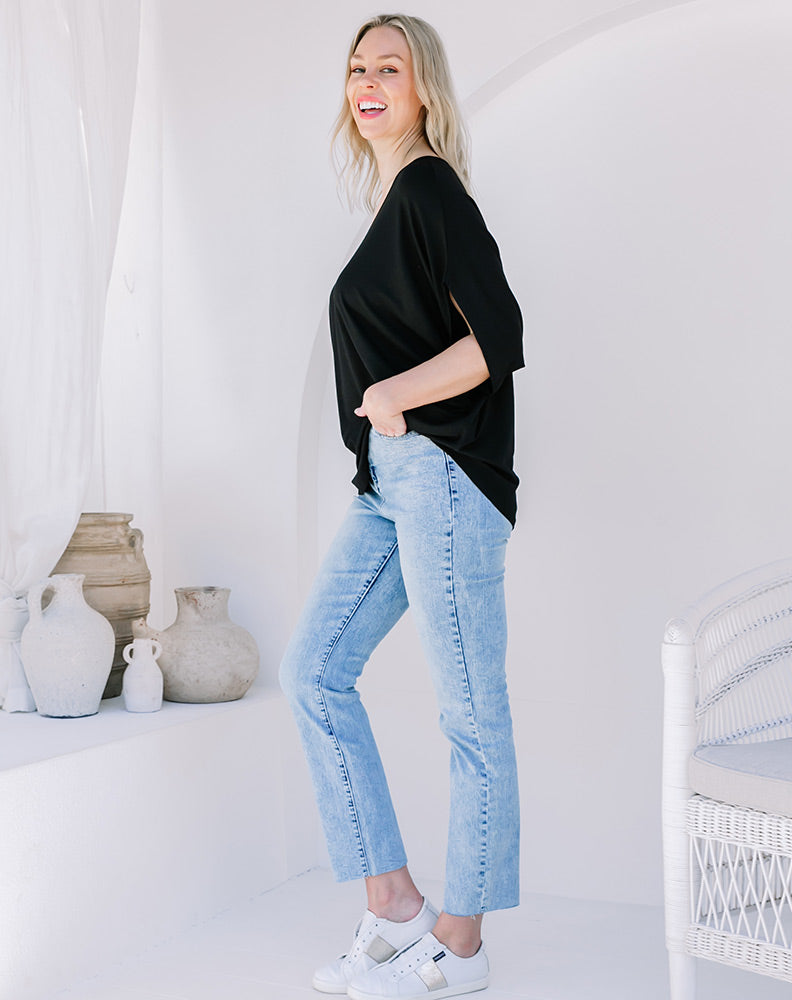 Batwing Tee - Black