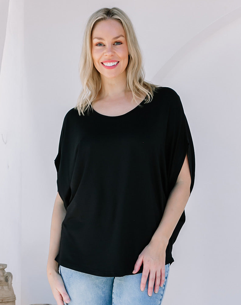 Batwing Tee - Black