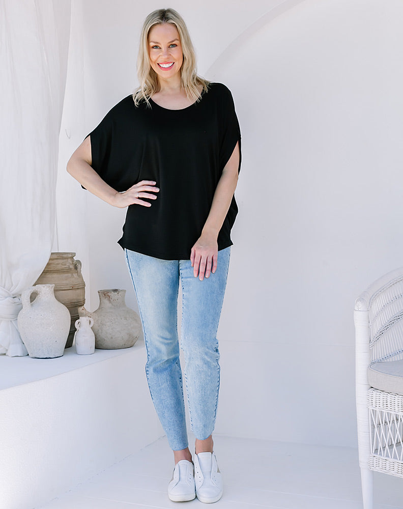 Batwing Tee - Black
