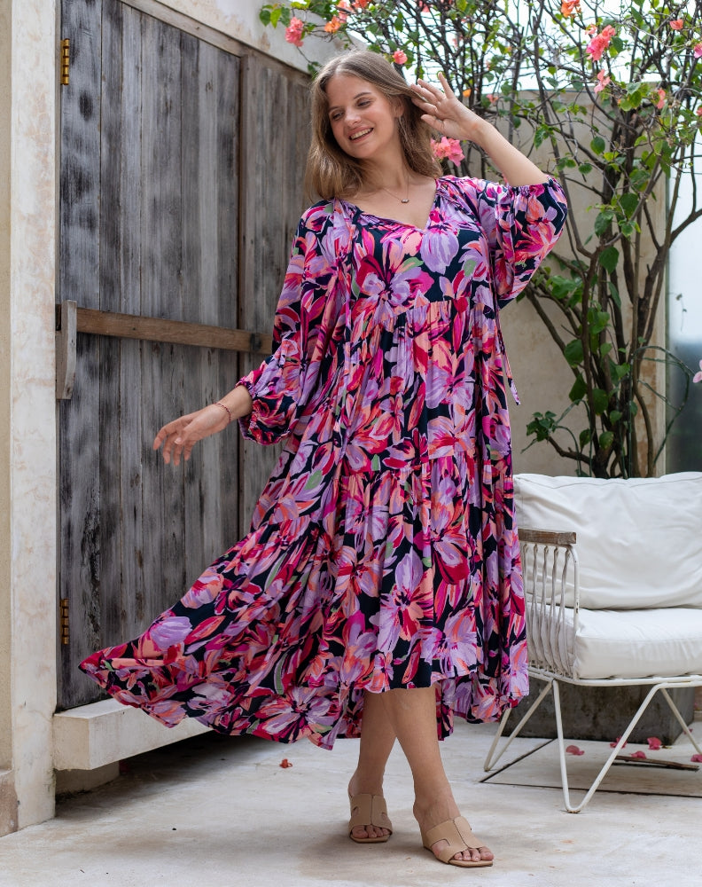 Jackson Dress - Lilac Floral