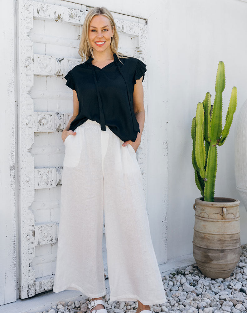 Sadie Pants - White