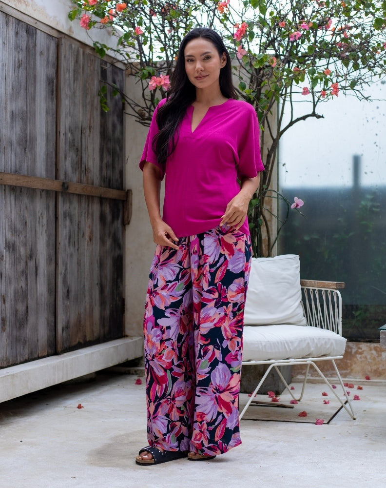 Bronte Top - Magenta