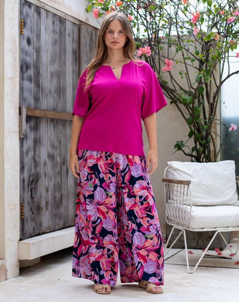 Bronte Top - Magenta