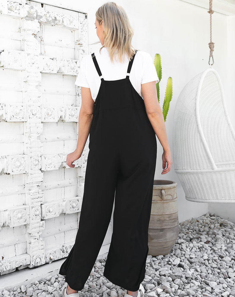 Military Jumpsuit - Black