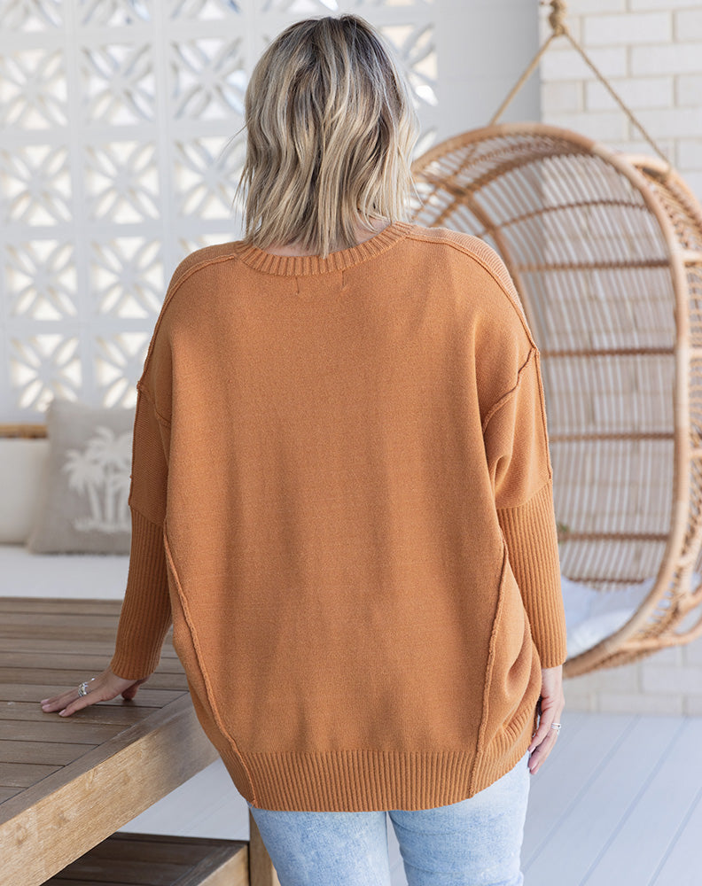 Monique Knit - Tan