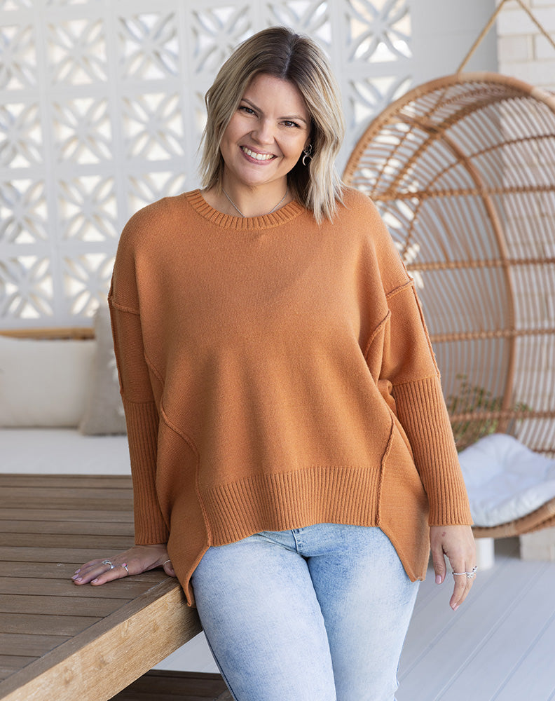 Monique Knit - Tan