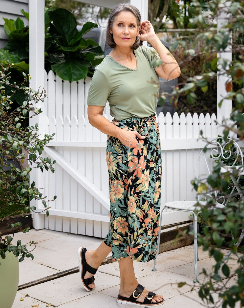 Peyton Pants - Botanic Green