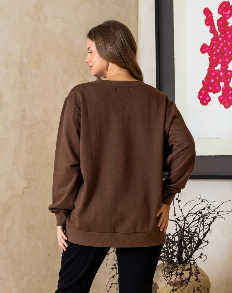 Animal Cotton Sweater