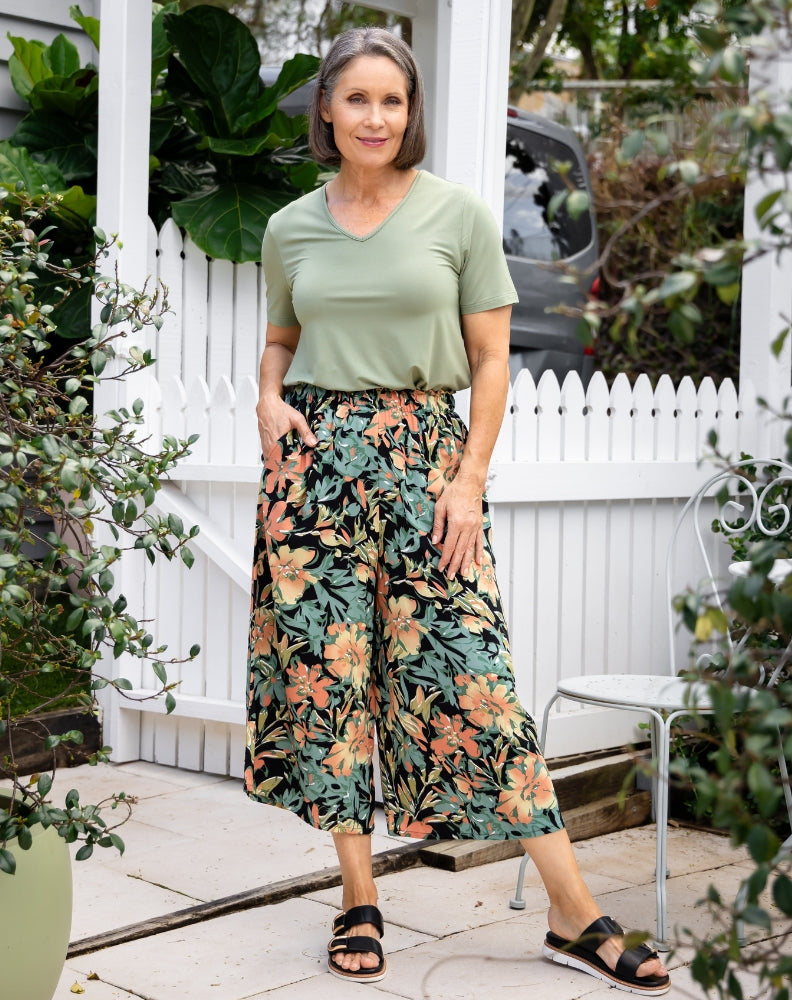 Peyton Pants - Botanic Green