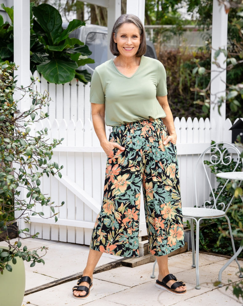 Peyton Pants - Botanic Green