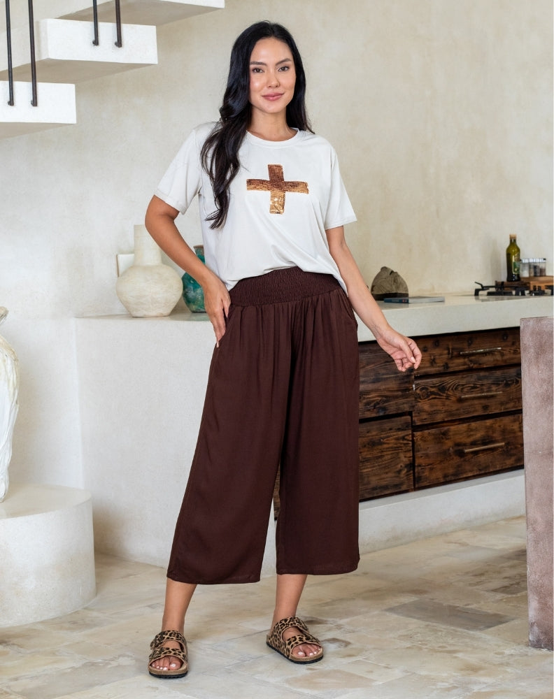 Iluka Pants - Chocolate