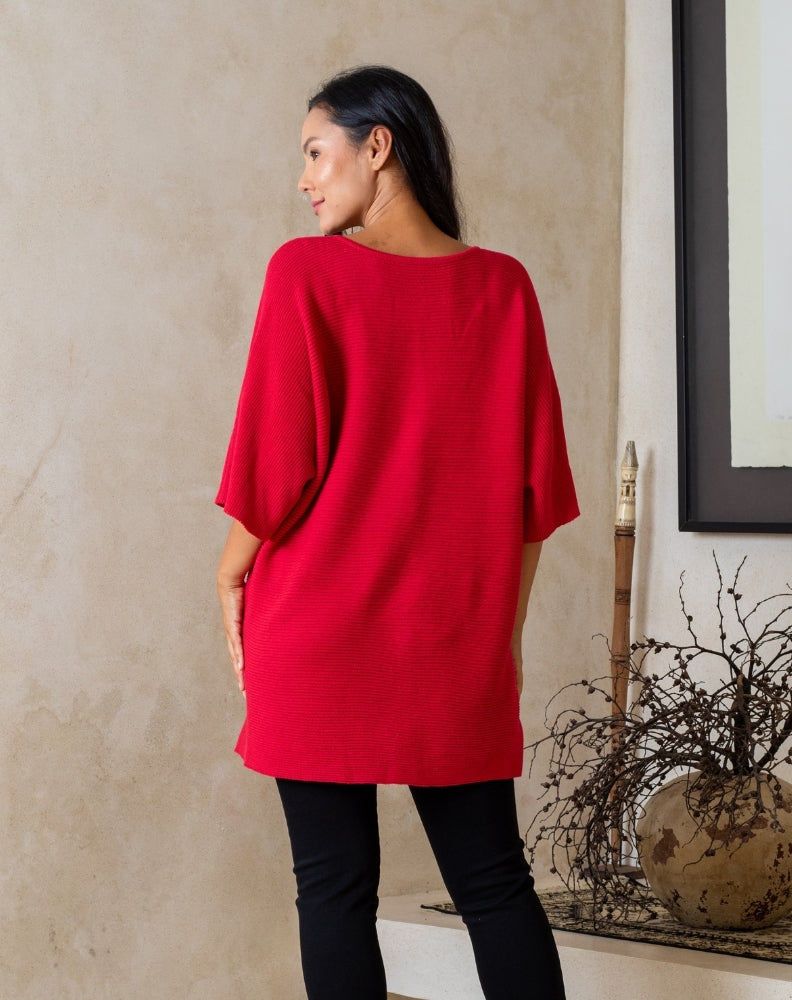 Drew Knit - Red