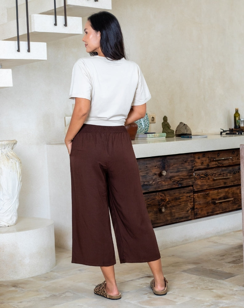 Iluka Pants - Chocolate