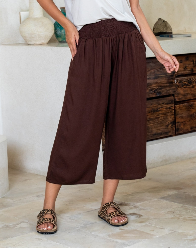 Iluka Pants - Chocolate