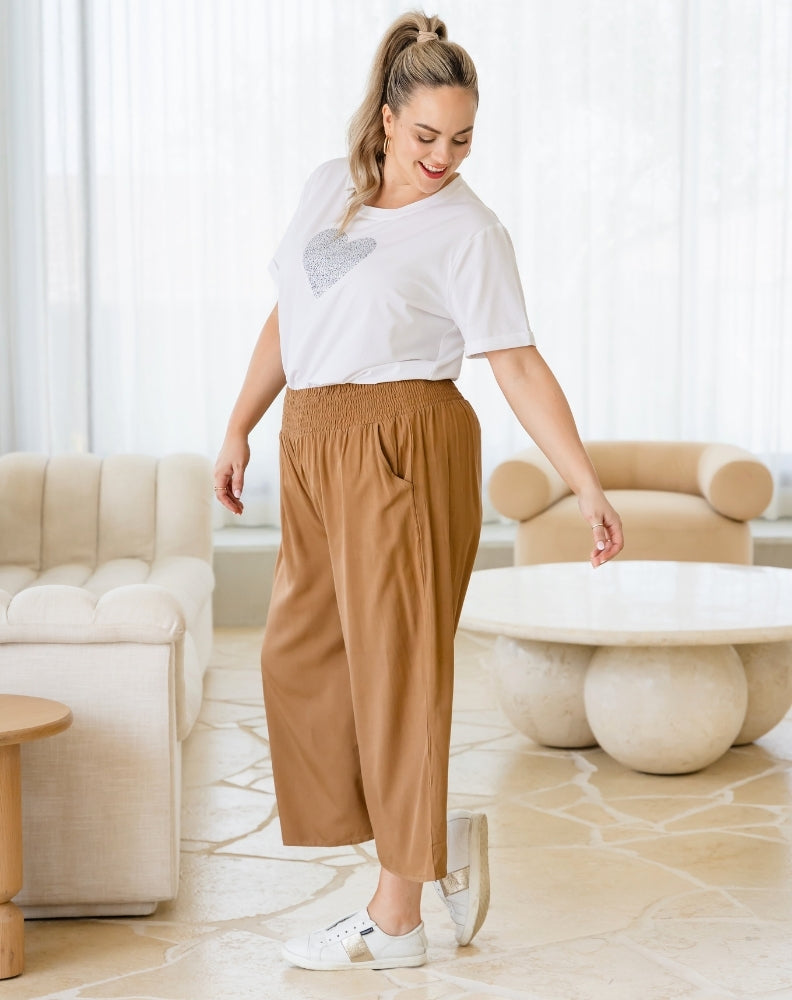 Iluka Pants - Tan