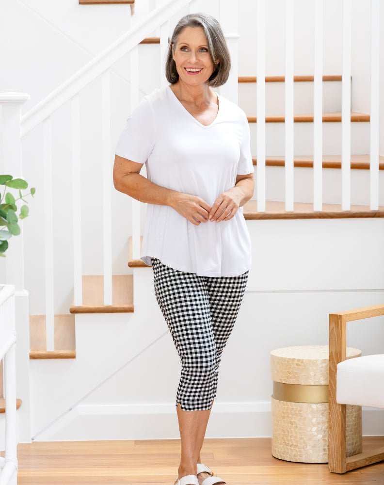 Elena Tee - White