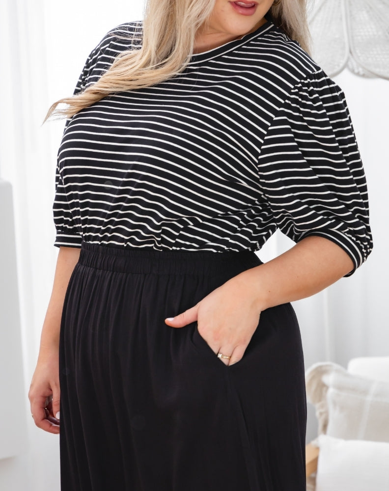 Danielle Maxi Skirt Black