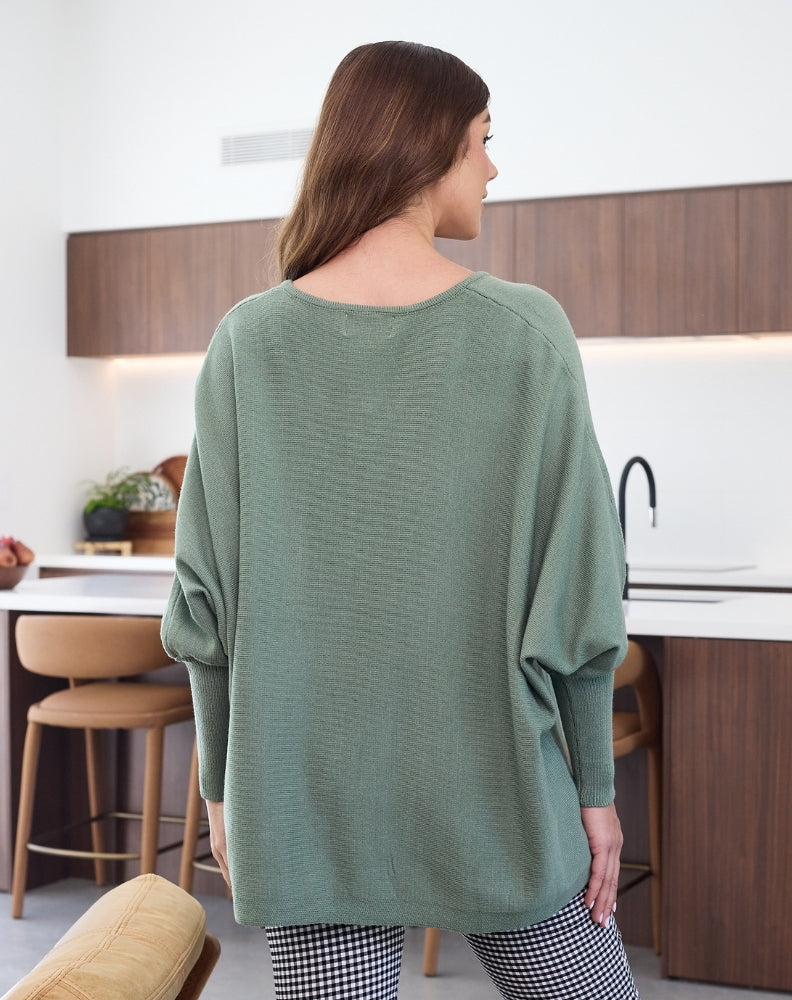Amy-V-Neck-Sage-Back