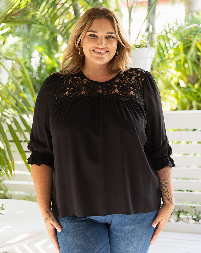 Gemma Top - Black