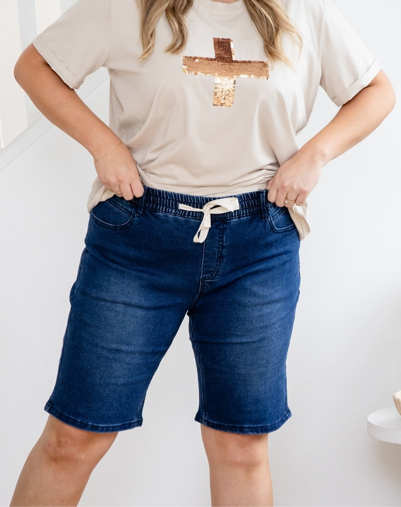 Bermuda Shorts - Denim