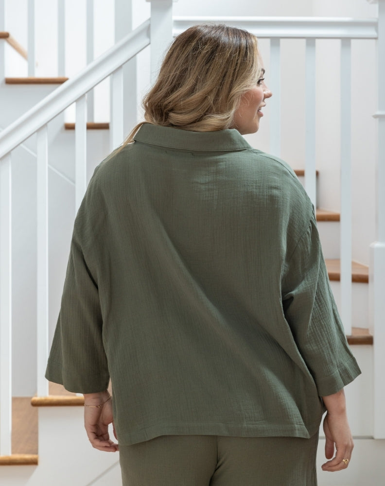 Billie Shirt - Sage