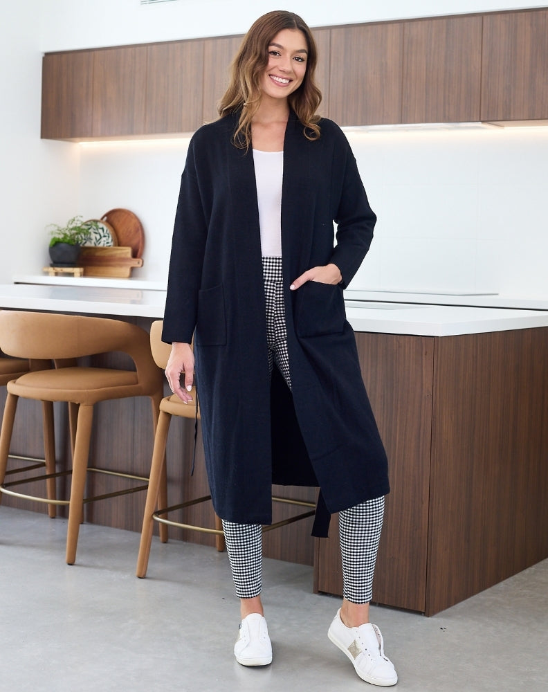 Cassie-Stretch-Coatigan-Black-Pockets