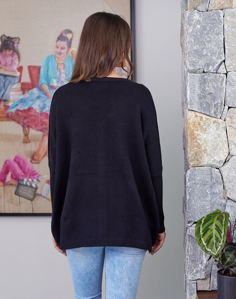 Chelsea Knit - Black