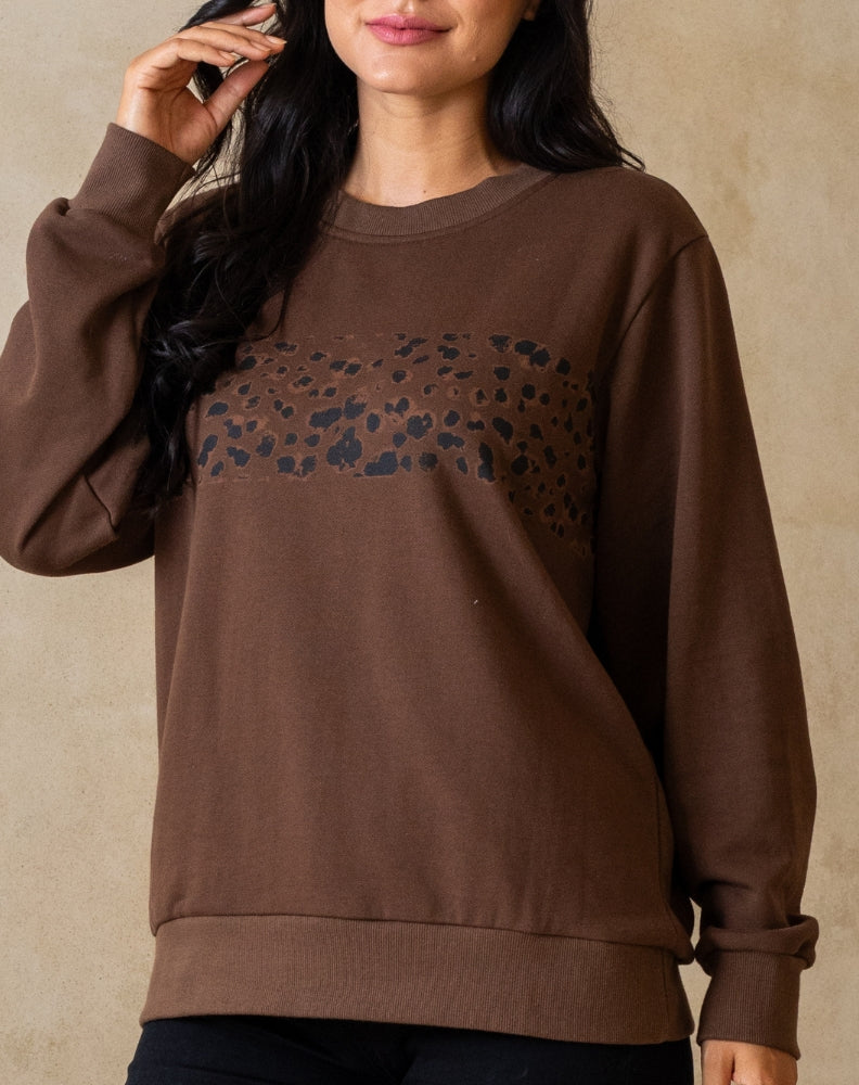 Animal Cotton Sweater