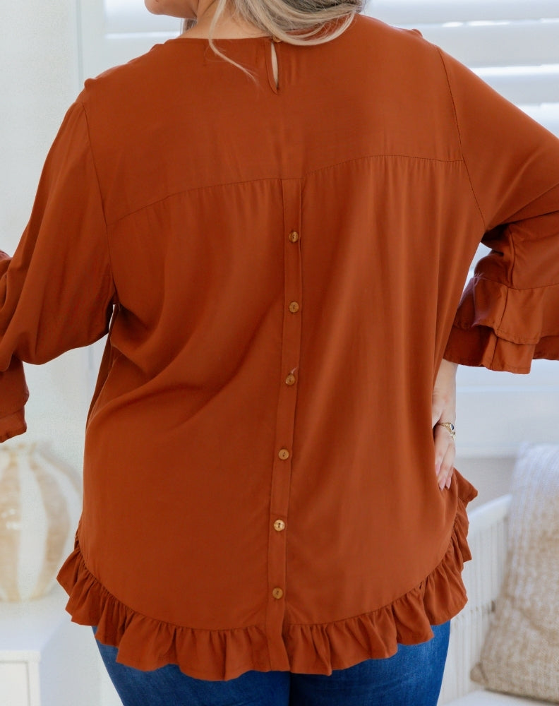 Felicity Top - Tan