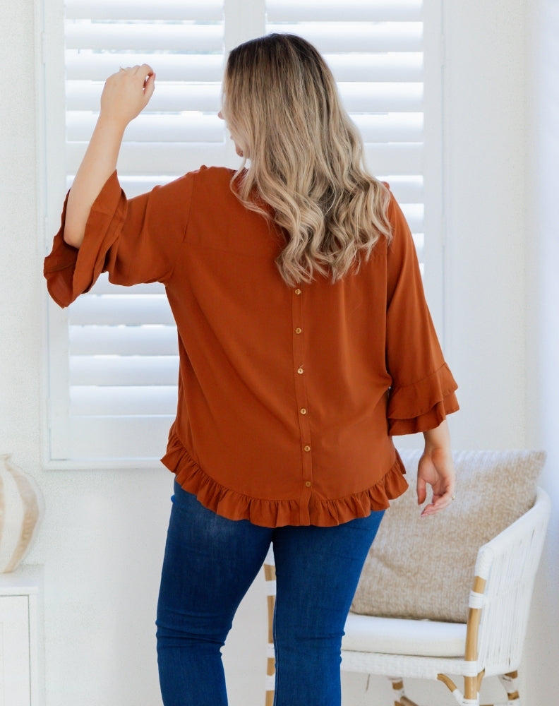 Felicity Top - Tan