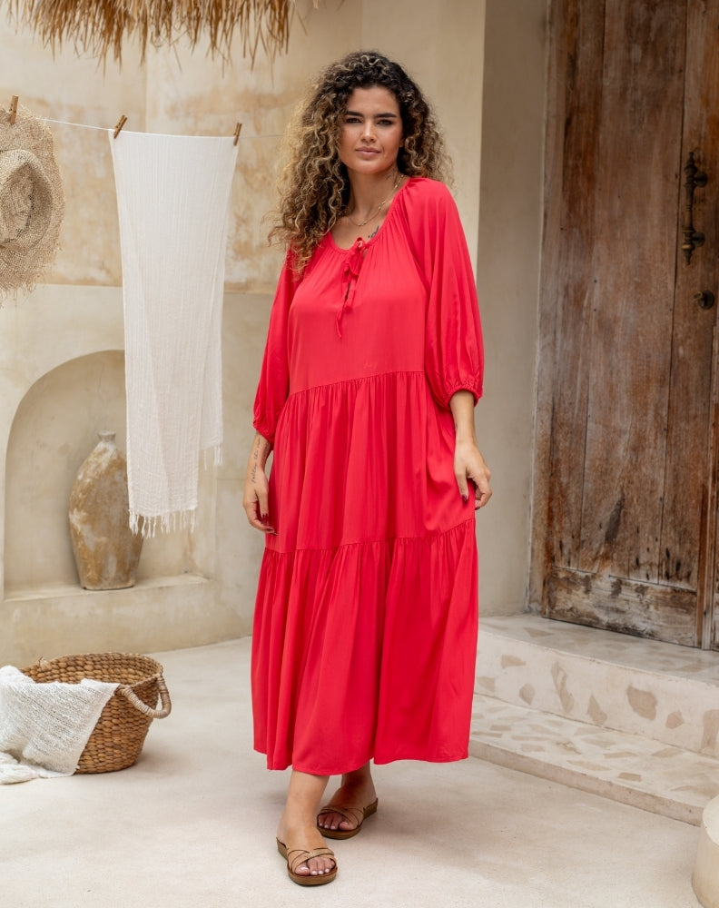 Jackson Dress - Red