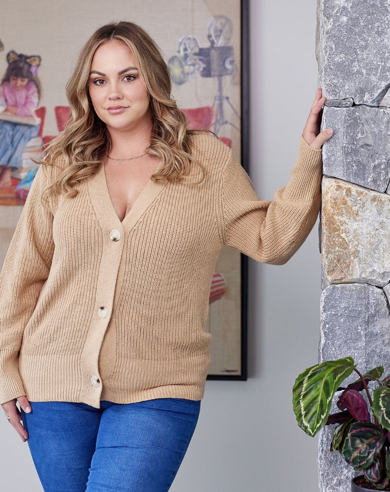 Kayla Cardi - Beige