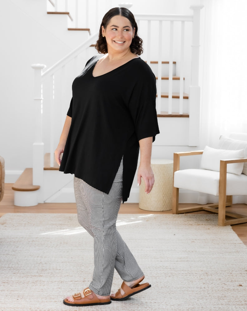 Knot Tee -Black