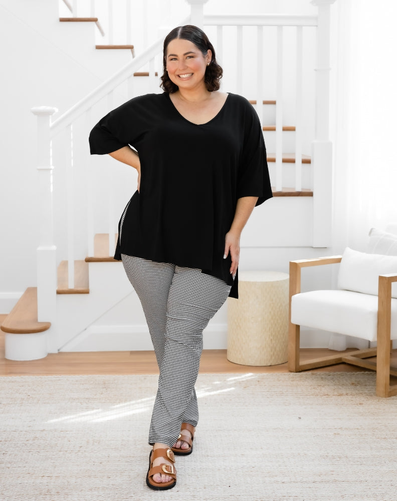 Knot Tee -Black