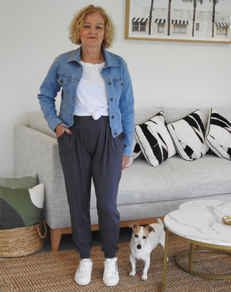 Lounge Pant - Gunmetal