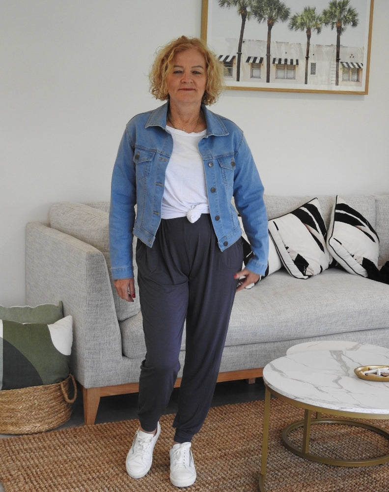 Lounge Pant - Gunmetal