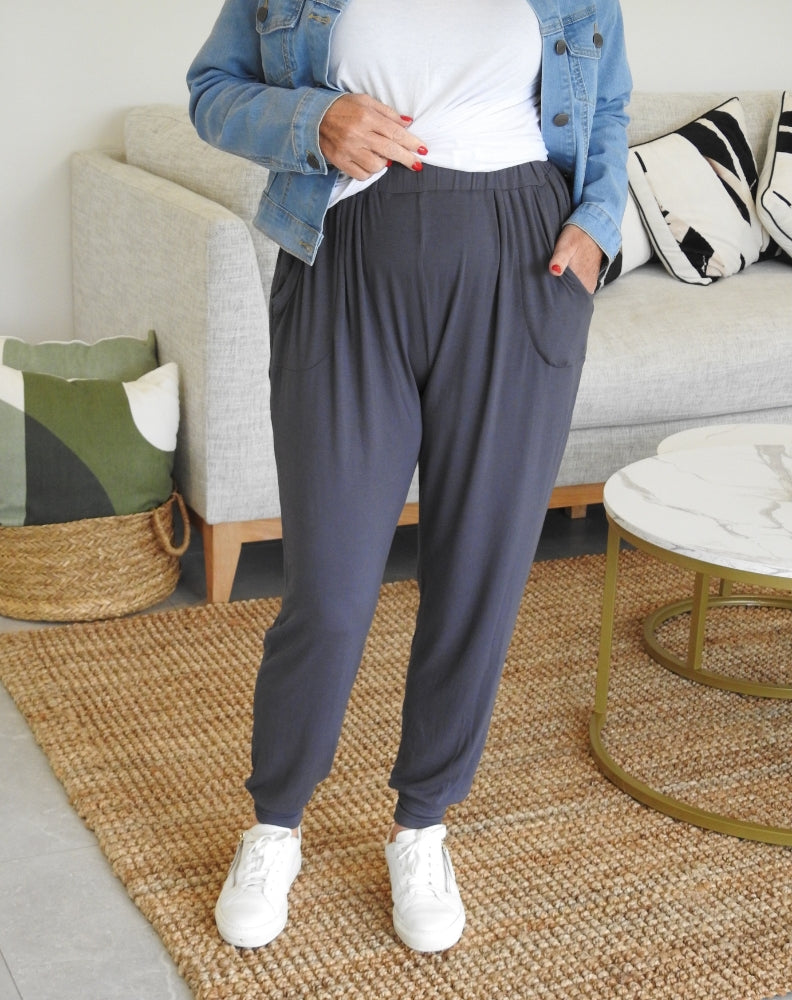 Lounge Pant - Gunmetal
