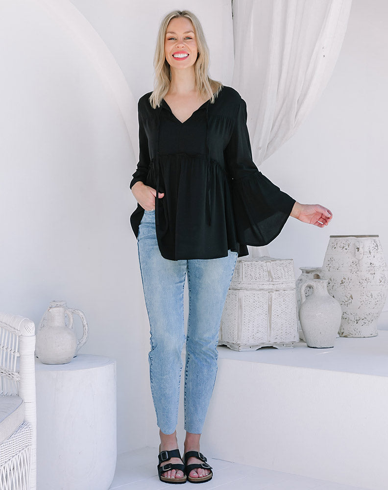 Luna Top - Black