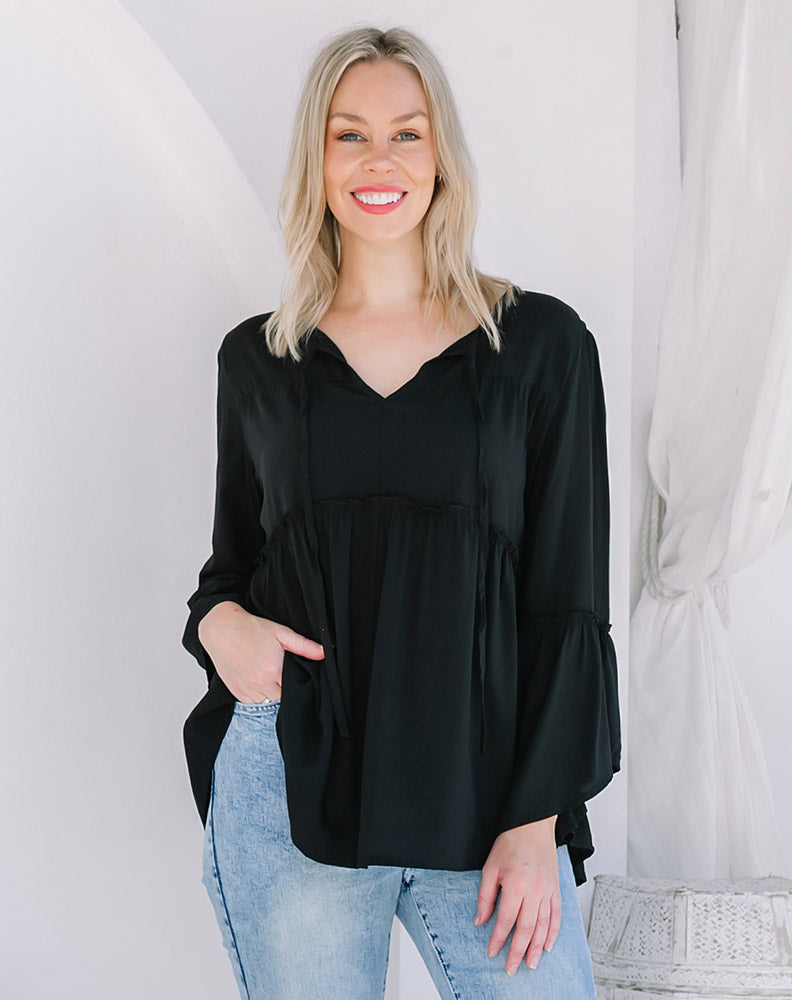 Luna Top - Black