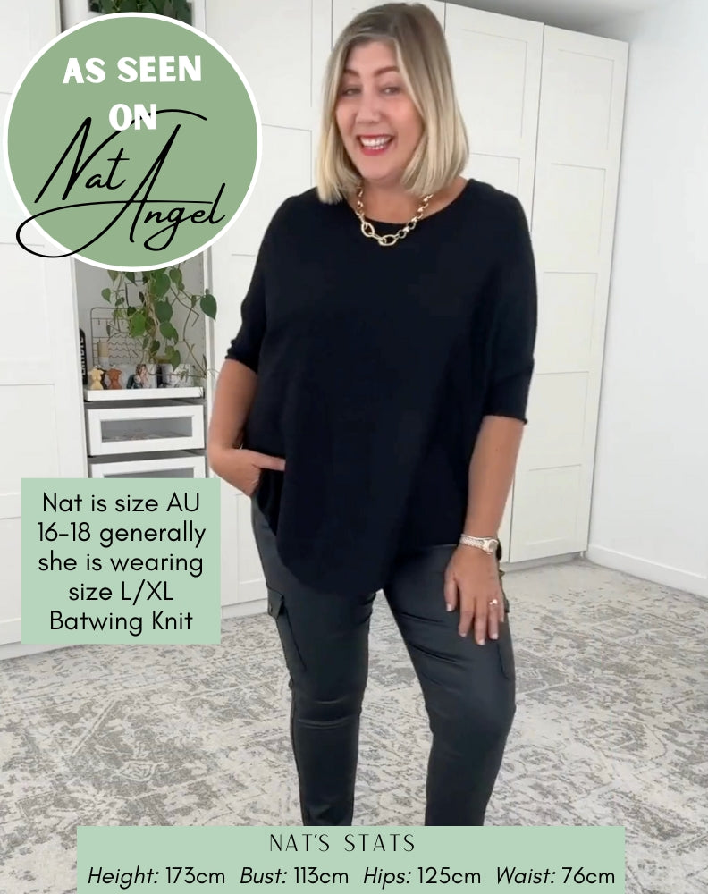 Batwing Knit - Black