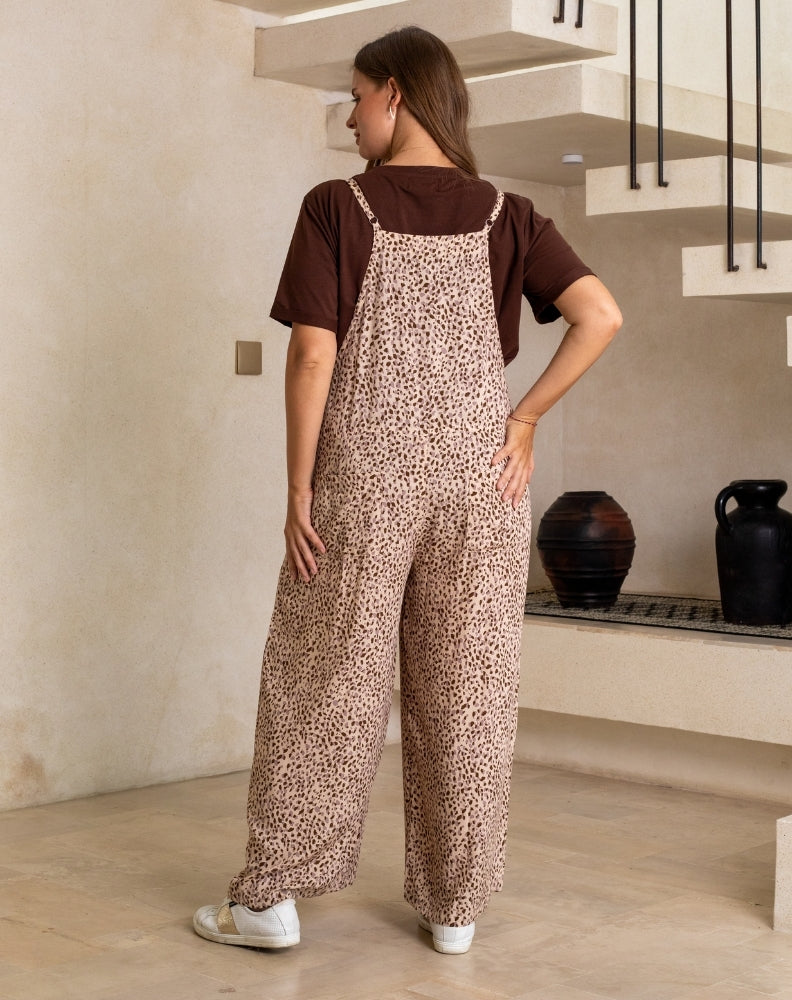 Rayon Overall - Beige Pebble
