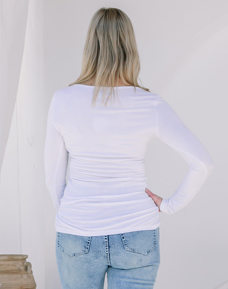 Layering Tee - White