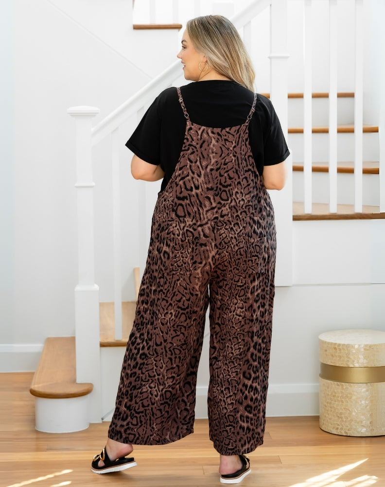 Rayon Overall - Leopard