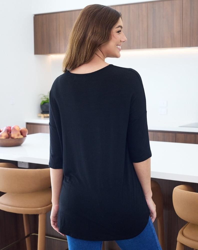Spring Tee -Black