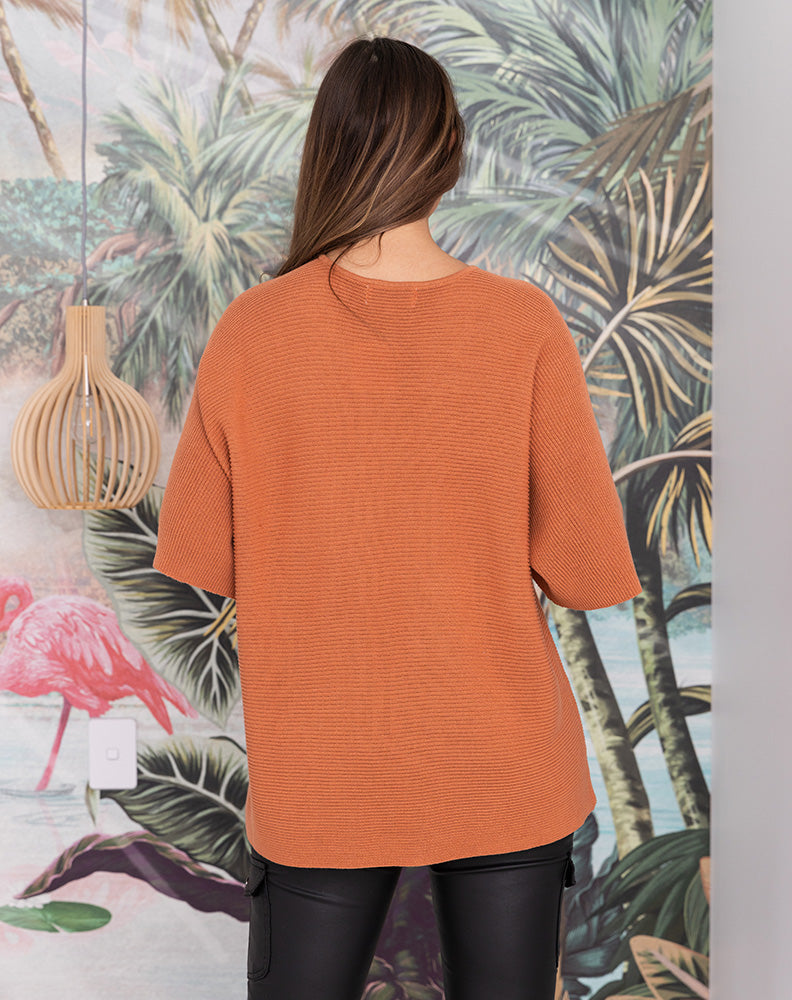Drew Knit Short - Tan