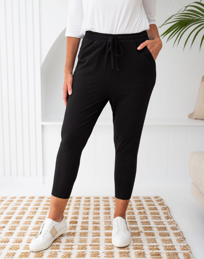 Everyday Slouch Pant -Black
