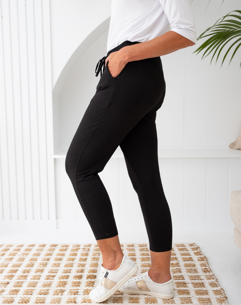 Everyday Slouch Pant -Black