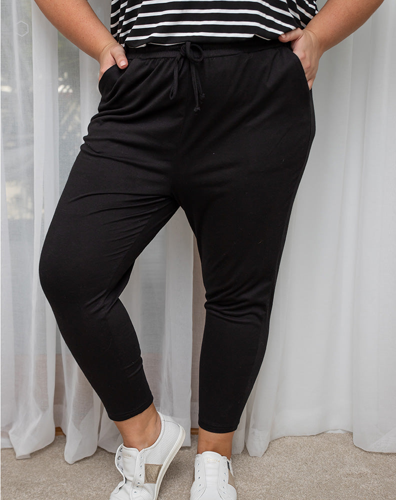Everyday Slouch Pant -Black